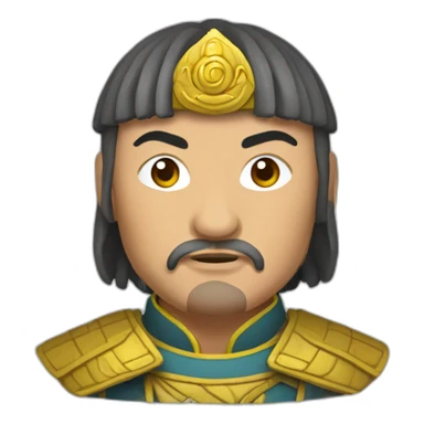 ghenghis khan sticker