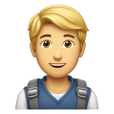 Garçon amoureux  sticker