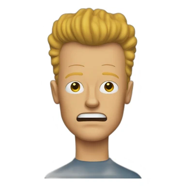 Beavis sticker