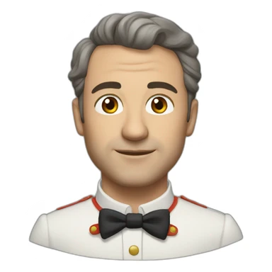 François damiens sticker