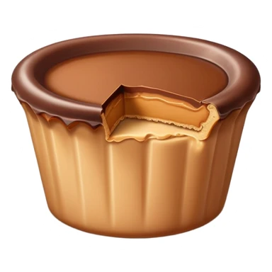 Peanut butter cup sticker