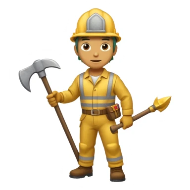 full body reptilian gold mining worker sticker