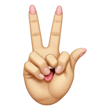 Middle finger with this emoji 😛 sticker
