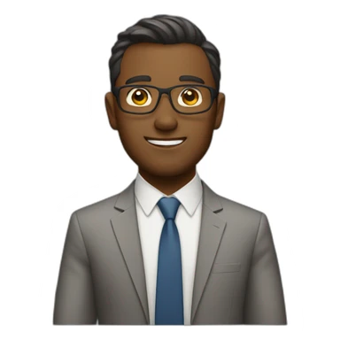 finance guy sticker
