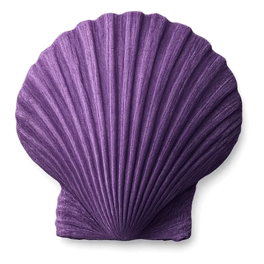 purple shell sticker