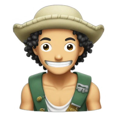 Usopp from one piece sticker