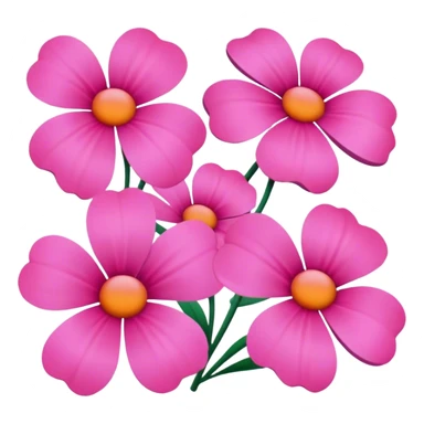 Pink flowers  sticker