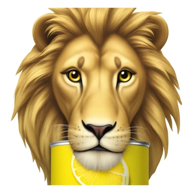 Lion’s lemonade energy drink  sticker