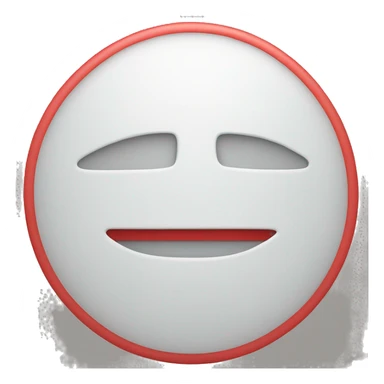 Bold White V on top of a red circle sticker