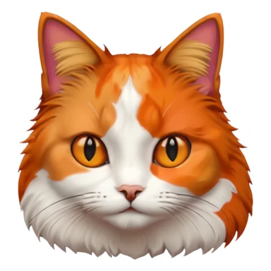 make a cat booming with another cat sticker