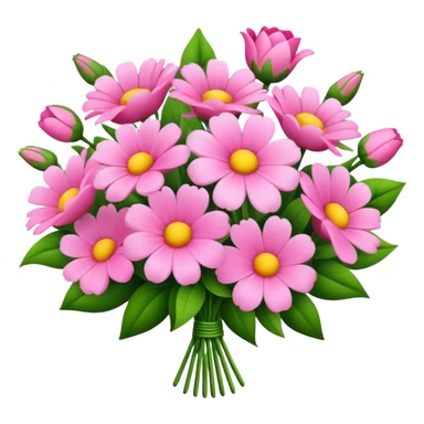 ramo de flores rosa sticker
