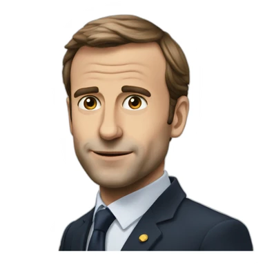 Macron avec melanchon  sticker