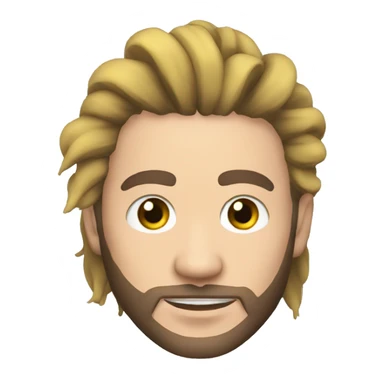 Post Malone with face Tattoos and Cut hair sticker