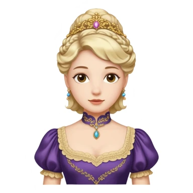 bridgerton aesthetic fan sticker