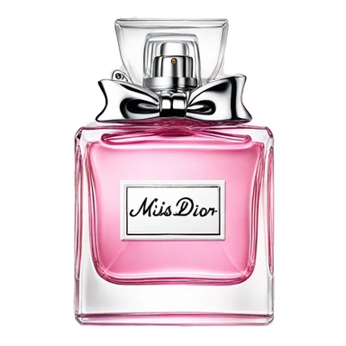 Miss Dior pink perfume sticker