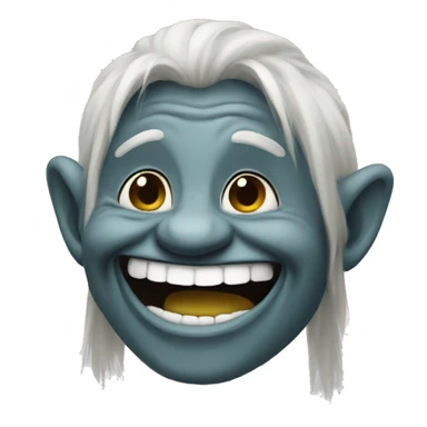 troll laughing emoji🧌 sticker