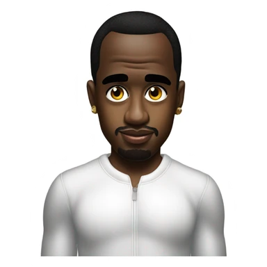 P diddy with baby oil sticker