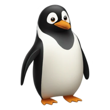 Madagascar penguin sticker