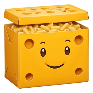 mac n cheese package sticker