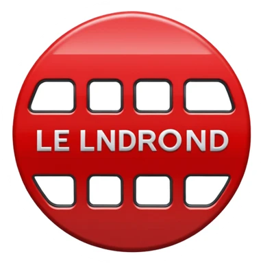 le mot "london" dans le logo du underground sticker