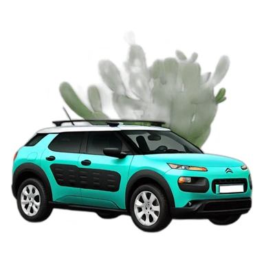 C4 cactus sticker