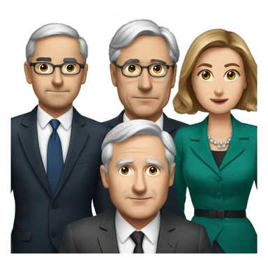 prime minister and his secretaries sticker