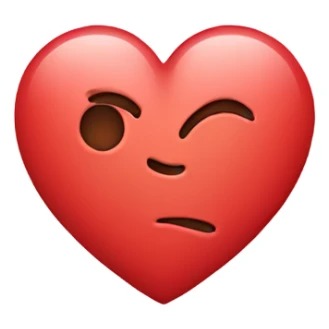 heart with letter R sticker