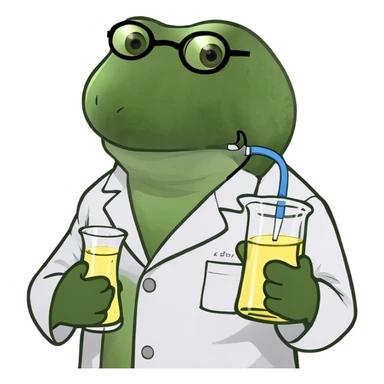 scientist sticker
