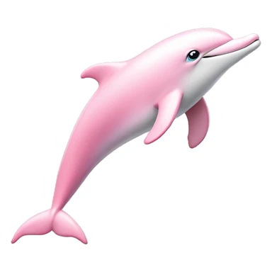 Pastel-pink-colors-dolphin sticker