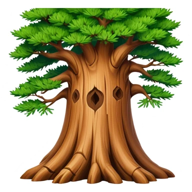 Cinematic Realistic depiction of a majestic Lebanese cedar tree, rendered with intricately detailed bark and lush, vibrant foliage, set against a softly lit, ethereal backdrop that emphasizes its national symbolism sticker