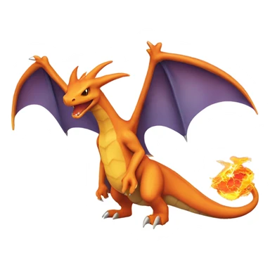 Charizard Pokémon sticker