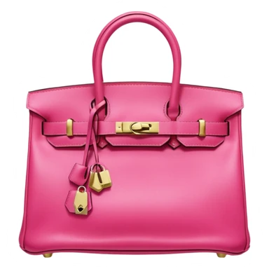 birkin bag hot pink ultra K sticker