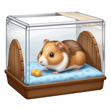 hamster cage sticker