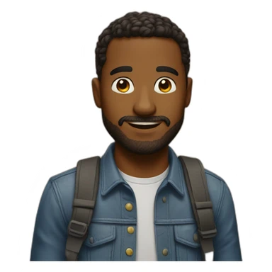 Emoji qui bave sticker