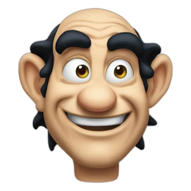 gargamel from the smurfs sticker