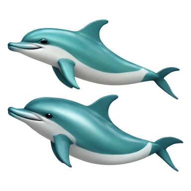 Minoan dolphins sticker