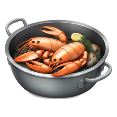 Sea food boil sticker