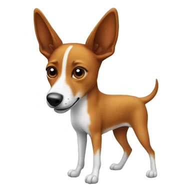 Basenji with a kangaroo  sticker