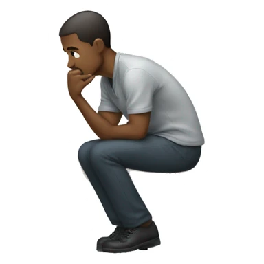 Person who waiting too long  sticker