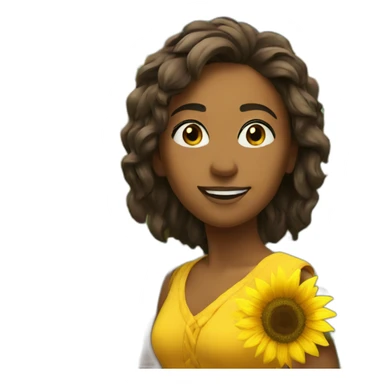 sunflower studios sticker