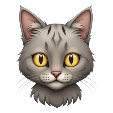 homeless poor cat sticker