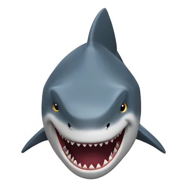 Jeff the land shark  sticker