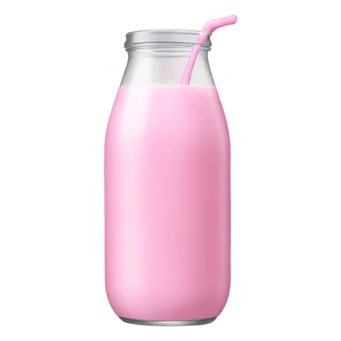pink milk sticker