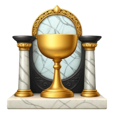 Marble altar eucharist  sticker