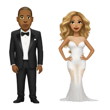 beyoncé and jay z sticker