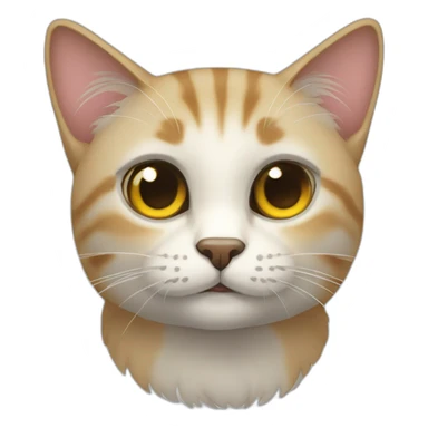 Gato nervioso sticker