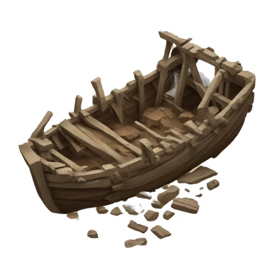 ancient wreckage sticker