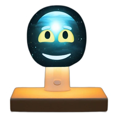 Night light with photo sticker