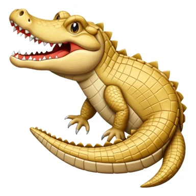 Beige crocs- Just one sticker