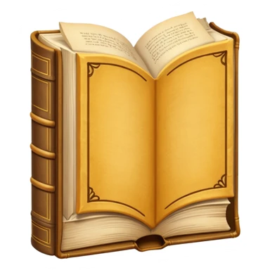 column with an open book in front sticker